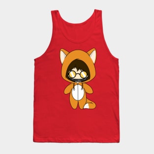 creepypasta ticci toby fox costume doll Tank Top